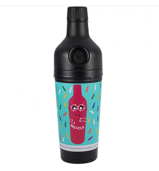BOUTEILLE GEANTE  LUDIQUE DE COLLECTE DES BOUTEILLES PLASTIQUES