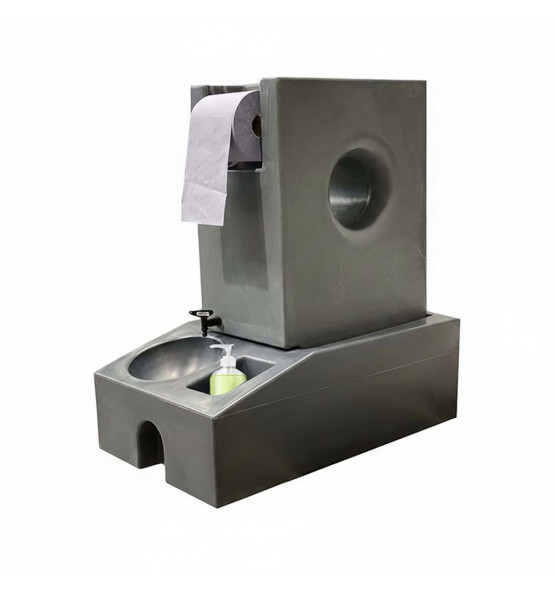  autonomous and nomadic 130l hand wash station spring with waste water tank