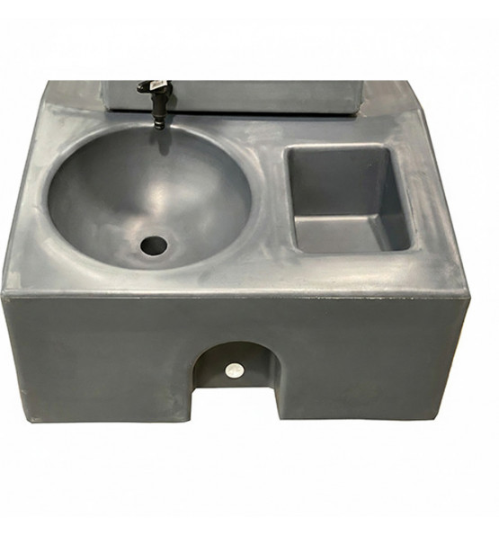  autonomous and nomadic 130l hand wash station spring with waste water tank