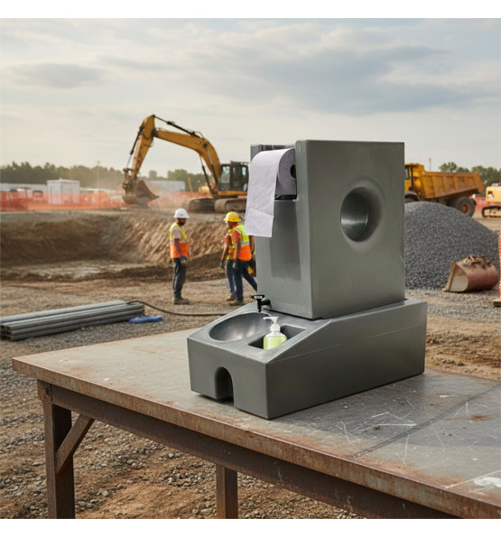  autonomous and nomadic 130l hand wash station spring with waste water tank
