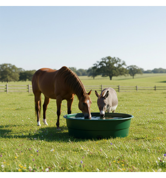 500l circular water tanks for cattle and equid