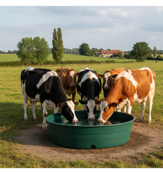 1300l circular water tanks for cattle and equid