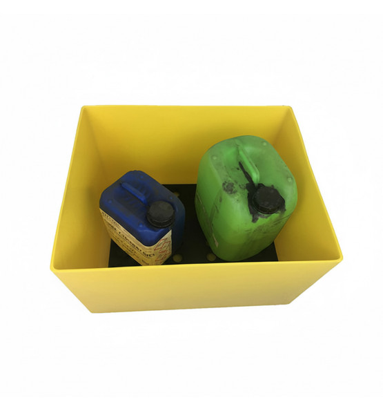 83l retention tray with grating