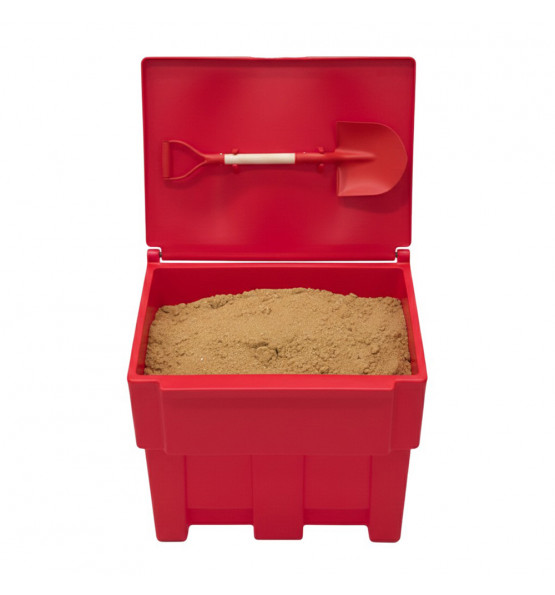 300l sand / salt container with shovel 