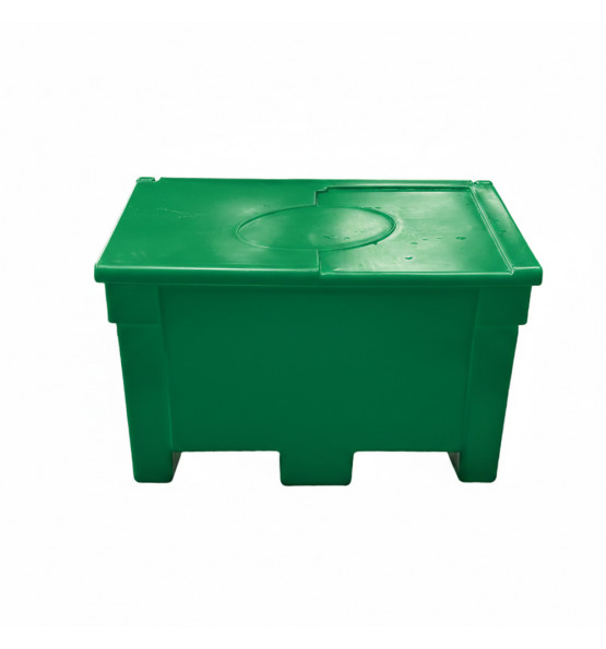 Green 300l food/multipurpose storage bin  for safe and dry storage of food and tools