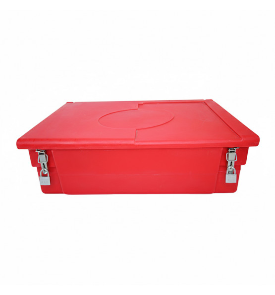 100l sandbox_salt box with frogs+padlock+shovel