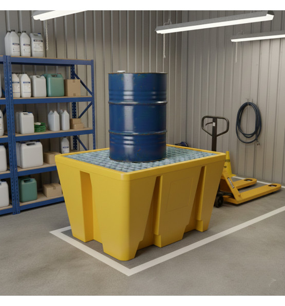 Bac de rétention pour 1 fût standard