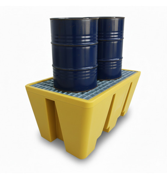 Standard  retention tray for 2 barrels