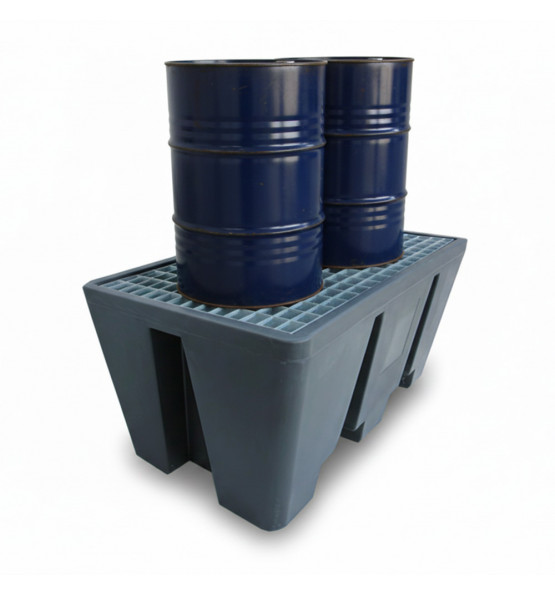 Ec0 type retention tray for 2  barrels