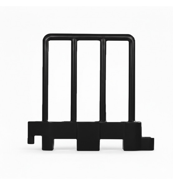 Barrière de sécurité amovible noir