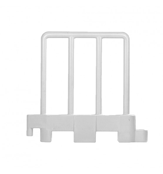 Barrière de sécurité amovible blanche- Lot de 15