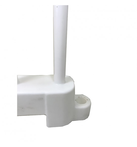 Barrière de sécurité amovible blanche- Lot de 15