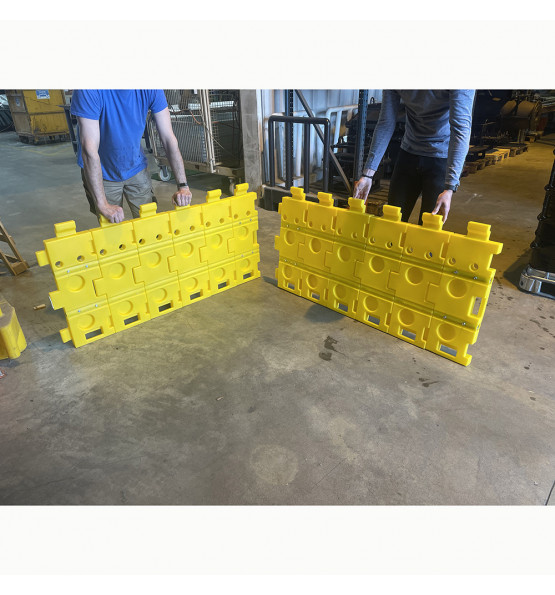 Trudom trench shoring kit in pehd easy assembly and disassembly.  1,5mx1,5mx0,65m. 24 modules of 0,2...
