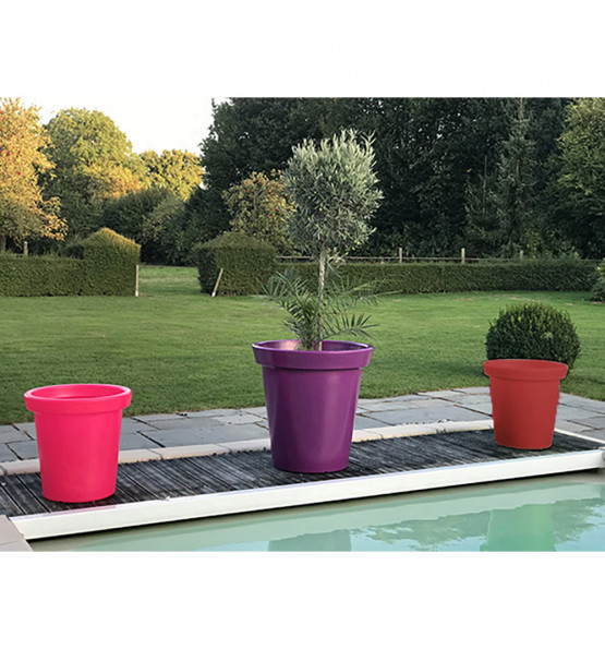 75l round flowerpot delight  