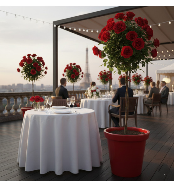 Pot de fleurs rond XXL Delight 75L