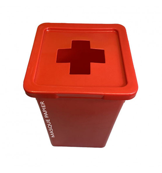 Bac de collecte des déchets trizen 