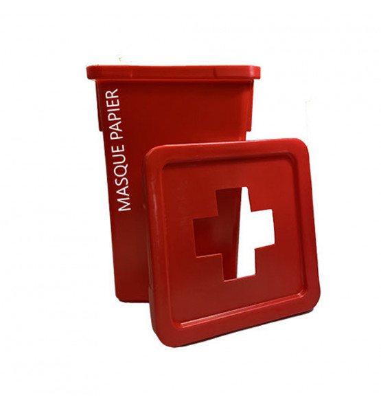 Bac de collecte des déchets trizen 