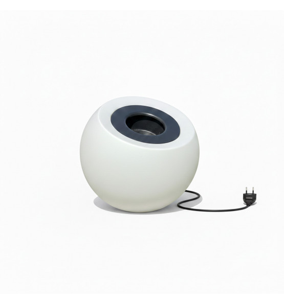  325l lighting spherical flowerpot inclined  dolce vita