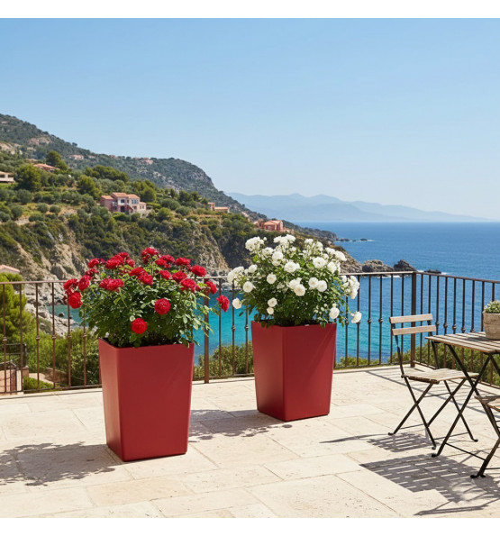 Pot de fleur carré Suerte 109L