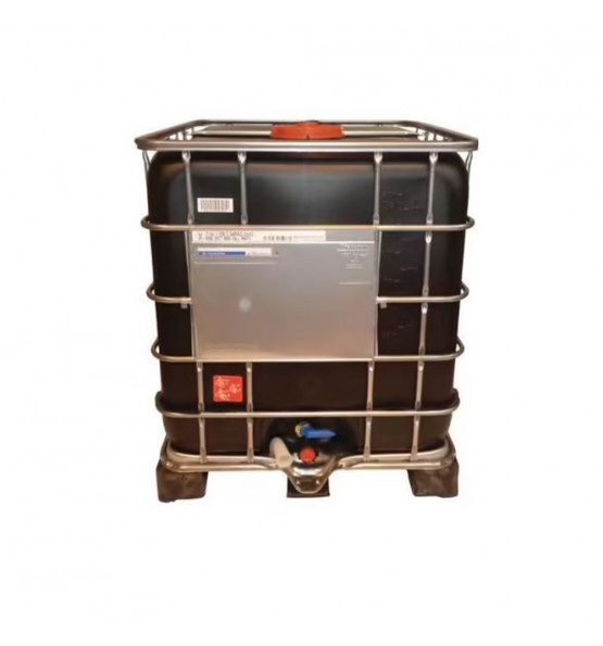 Cuve de stockage 1000L IBC poche rénovée grillage opaque noire