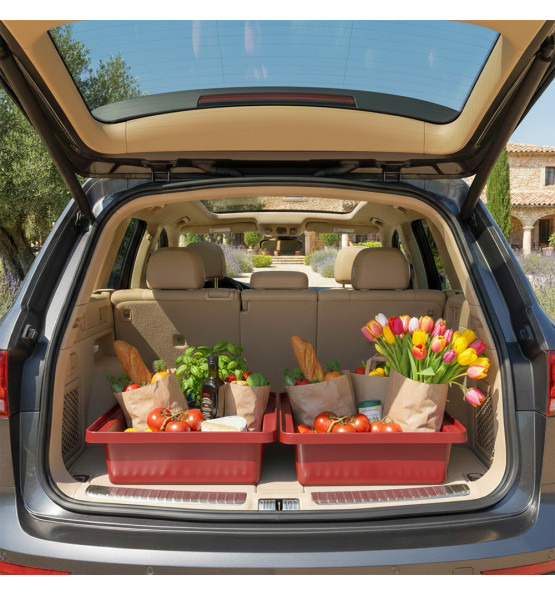 Bac de rangement empilable 30L