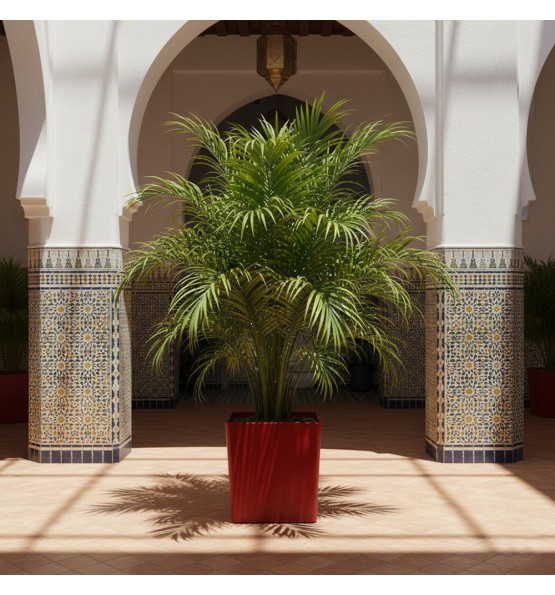 Pot de fleurs Cubio H 50cm