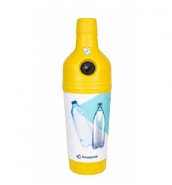 Bouteille géante de collecte des bouteilles plastiques