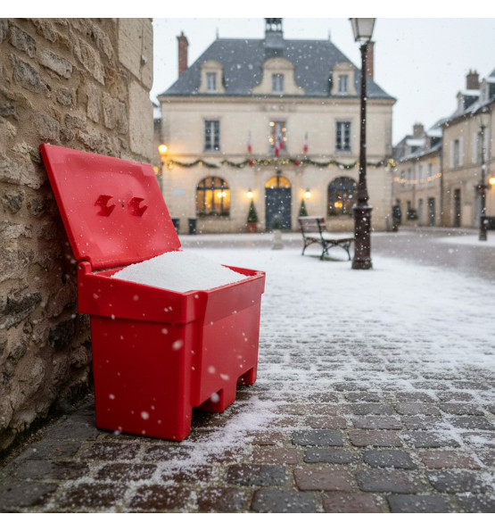 Bac à sable incendie/ à sel de déneigement 300L