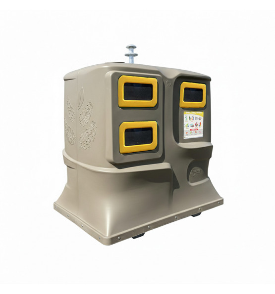 Colonne aérienne d’apport volontaire 4m3 kinshofer PEHD LILA