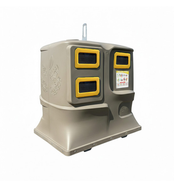 Colonne aérienne d’apport volontaire 4m3 simple crochet PEHD LILA