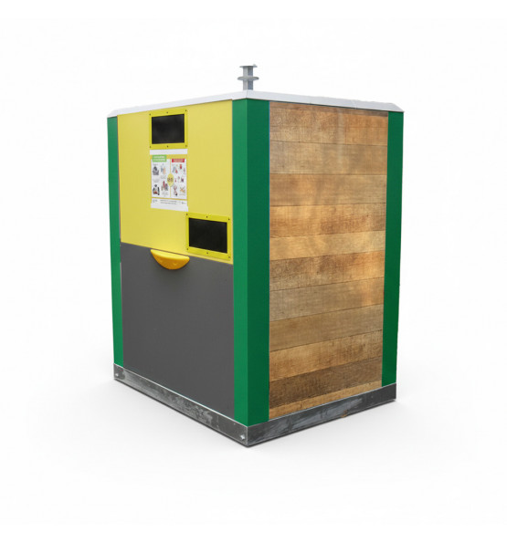 Conteneur aérien d’apport volontaire 4m3 kinshofer acier Roméo