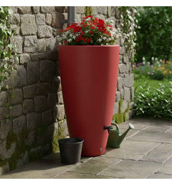 Récupérateur d'eau conique ros'eau 2-en-1