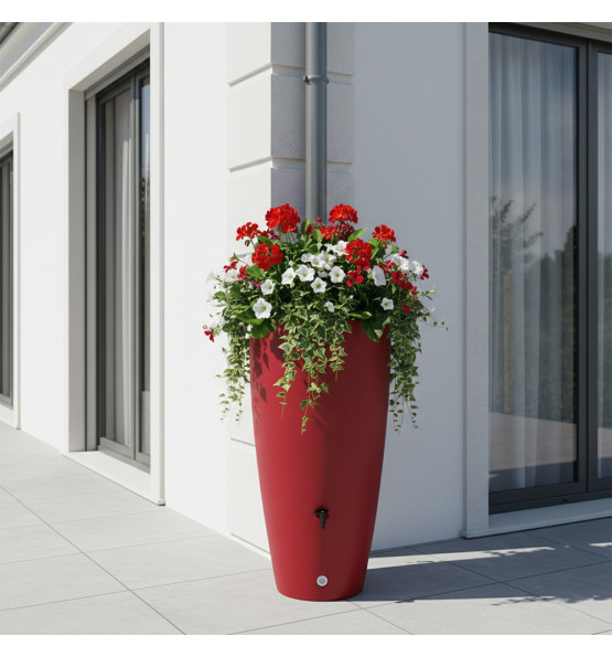 Récupérateur d'eau conique ros'eau 2-en-1