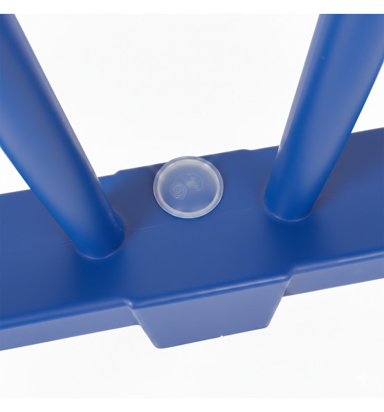 Barrière de sécurité amovible bleue