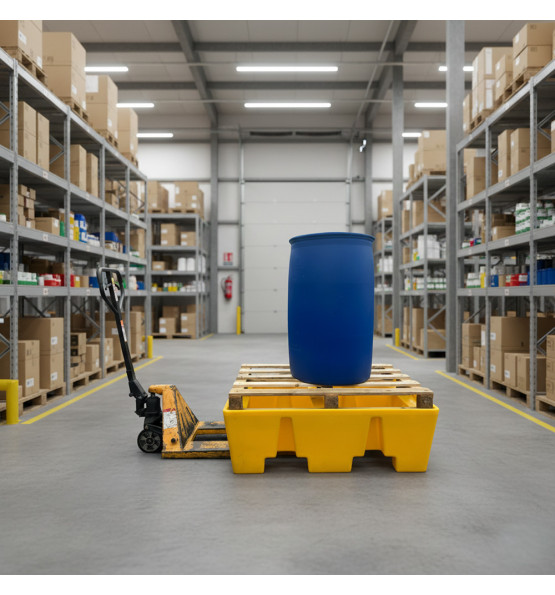 Bac de rétention palette europe standard PE