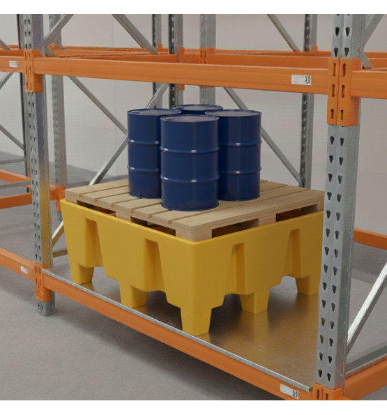 Bac de rétention palette europe standard PE