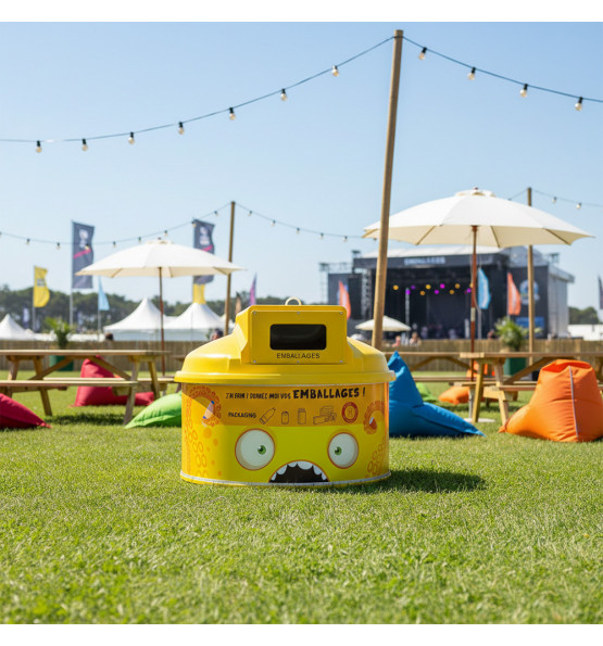 Conteneur déchet aérien à poser 1.5m3 My pretty bins