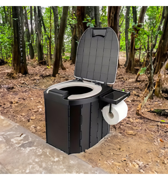 Toilette pliante portable camping 20 L