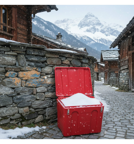 Bac à sable incendie/ à sel de déneigement 140L