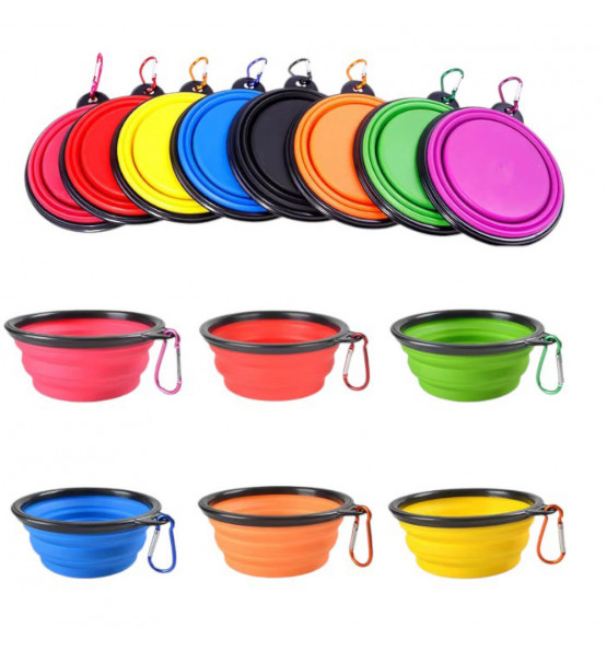 Gamelle en silicone pour chien