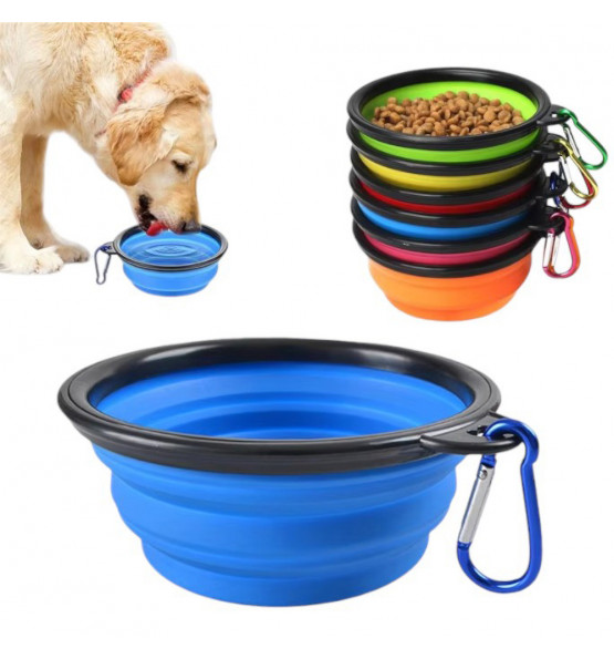 Gamelle en silicone pour chien