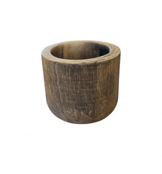 Cache pot en bois