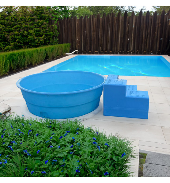 Piscine pour enfants 500L avec escalier