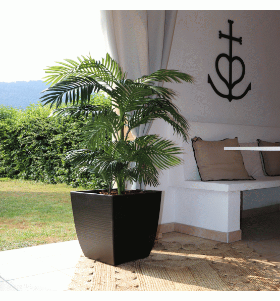 Pot de fleur carré Diva Stone 42l