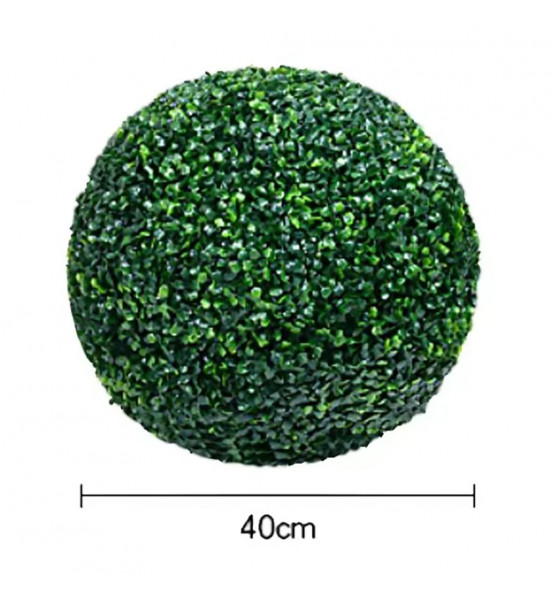 Boule de buis artificiel diamètre 40cm