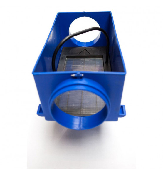 Filtre d'eau de pluie en ligne DEVAFILTER PRO 125 sans anneaux d'encrage