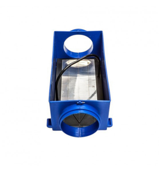 Filtre d'eau de pluie en ligne DEVAFILTER PRO 125 sans anneaux d'encrage