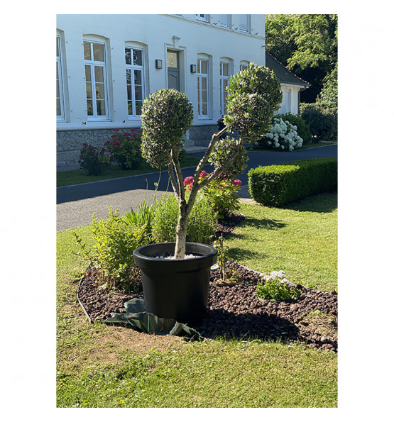 Pot de fleurs rond XXL Delight 75L- Lot de 2