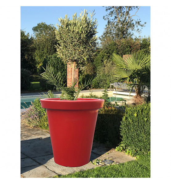 Pot de fleurs rond XXL Delight 200L - Lot de 2