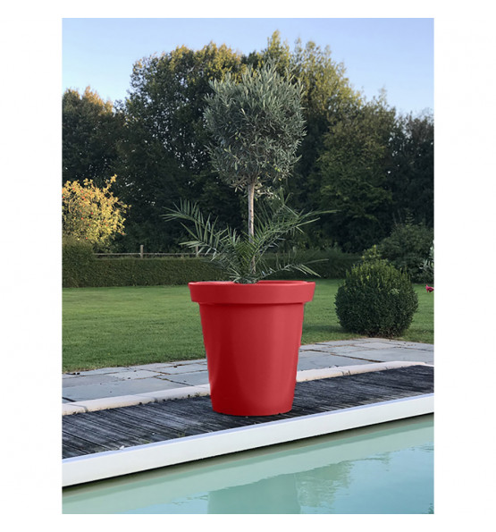 Pot de fleurs rond XXL Delight 200L - Lot de 2